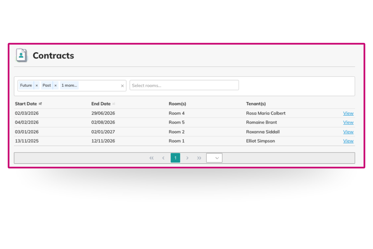 Contracts for property owners