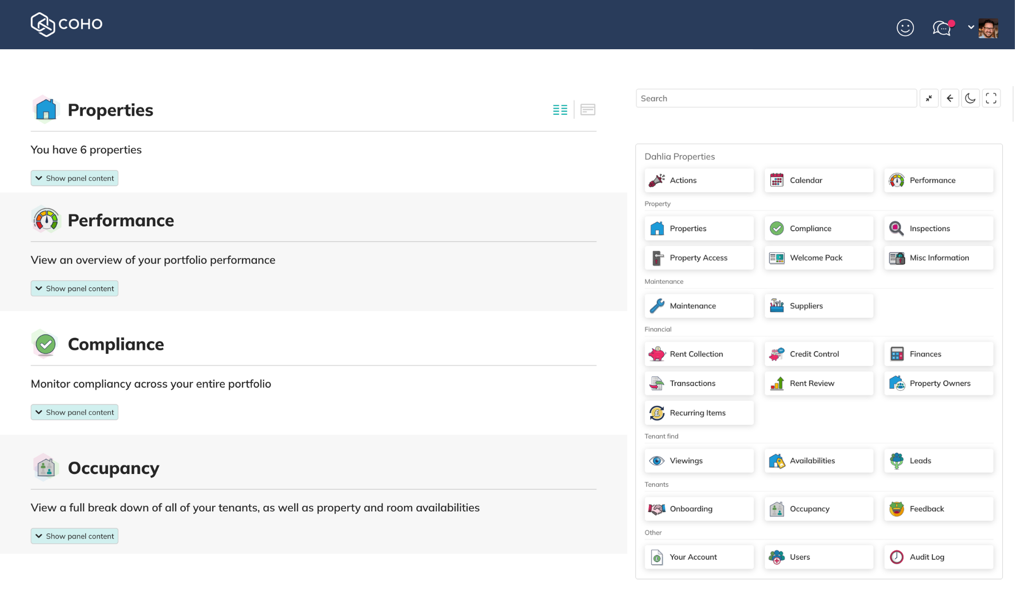 COHO, HMO MANAGEMENT SOFTWARE FOR PROPERTY MANAGERS